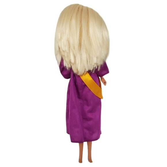 VTG Graduation Barbie Doll 1997 Special Edition Purple Gown Gold Sash Blonde - Picture 5 of 15